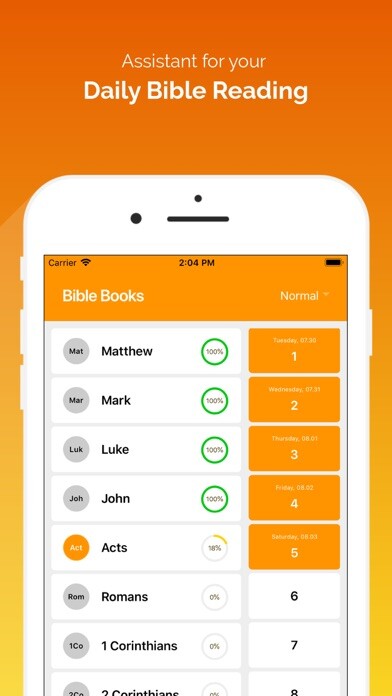 Emulate iPhone app Bible Reading Assistant using MyAndroid Emulate iPhone app Bible Reading Assistant using MyAndroid