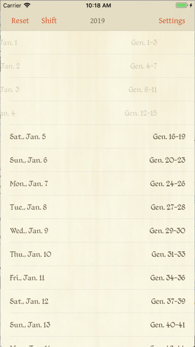 Emulate iPhone app Bible Reading Plan using MyAndroid Emulate iPhone app Bible Reading Plan using MyAndroid