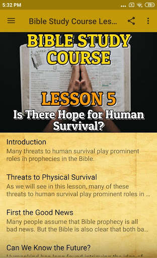 Run android online APK Bible Study Course Lesson 5 from MyAndroid or emulate Bible Study Course Lesson 5 using MyAndroid