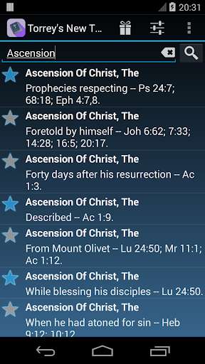Run android online APK Bible Topics Concordance from MyAndroid or emulate Bible Topics Concordance using MyAndroid