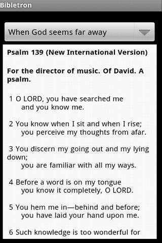 Emulate Android APK Bibletron