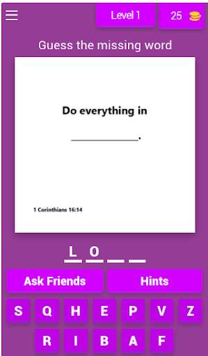 Run android online APK Bible Verse Quiz Game from MyAndroid or emulate Bible Verse Quiz Game using MyAndroid