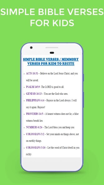 Run android online APK Bible Verses 4 Kids +Fun Facts from MyAndroid or emulate Bible Verses 4 Kids +Fun Facts using MyAndroid