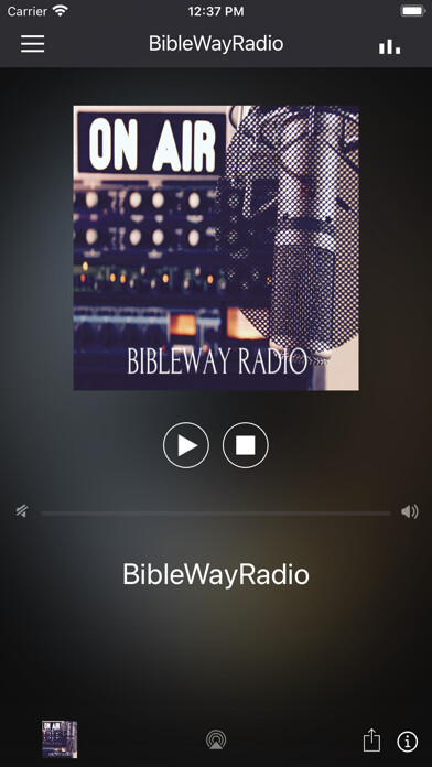 Emulate iPhone app BibleWayRadio using MyAndroid