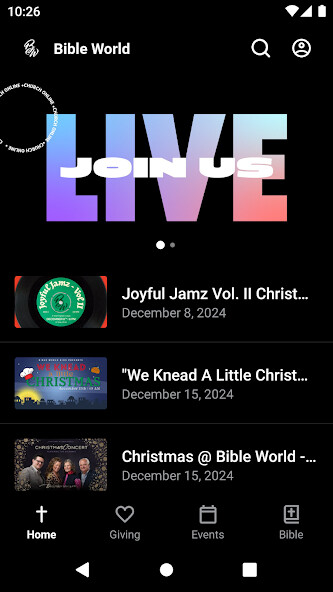Emulate iPhone app Bible World App using MyAndroid Emulate iPhone app Bible World App using MyAndroid