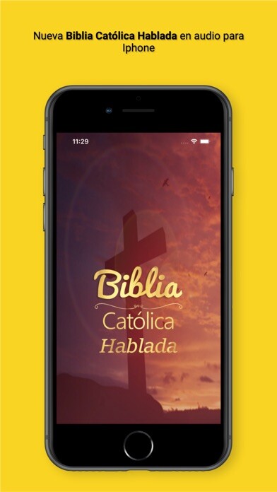 Emulate iPhone app Biblia Católica Hablada Audio using MyAndroid
