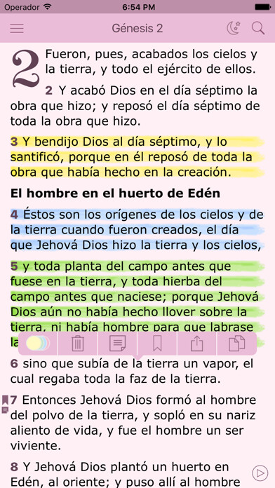 Emulate iPhone app Biblia de la Mujer en Audio using MyAndroid