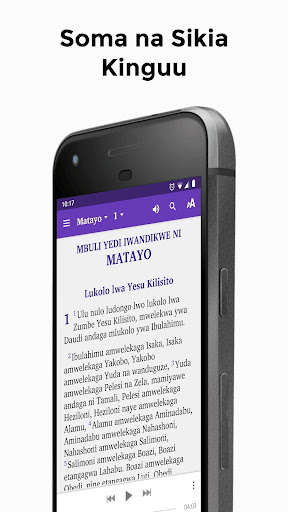 Run android online APK Biblia Kinguu - Soma Lugha Yako from MyAndroid or emulate Biblia Kinguu - Soma Lugha Yako using MyAndroid