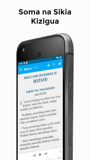 Run android online APK Biblia Kizigua - Soma Lugha Yako from MyAndroid or emulate Biblia Kizigua - Soma Lugha Yako using MyAndroid