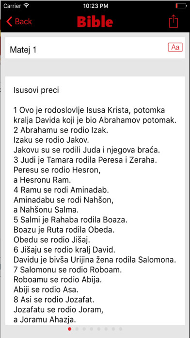 Emulate iPhone app Biblija Hrvatski using MyAndroid Emulate iPhone app Biblija Hrvatski using MyAndroid