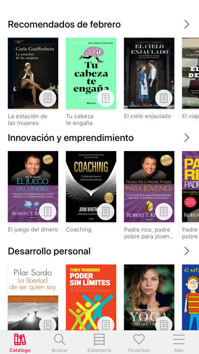 Emulate iPhone app Biblioclick Lo Barnechea using MyAndroid