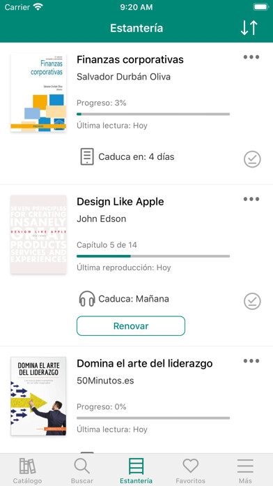 Emulate iPhone app Biblioteca eMarch using MyAndroid