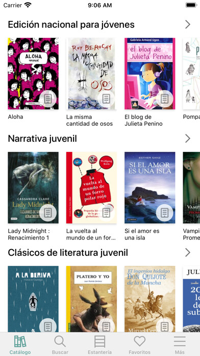 Emulate iPhone app Biblioteca País using MyAndroid Emulate iPhone app Biblioteca País using MyAndroid