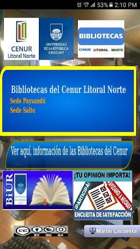 Run android online APK Bibliotecas del Cenur Litoral Norte from MyAndroid or emulate Bibliotecas del Cenur Litoral Norte using MyAndroid Run android online APK Bibliotecas del Cenur Litoral Norte from MyAndroid or emulate Bibliotecas del Cenur Litoral Norte using MyAndroid