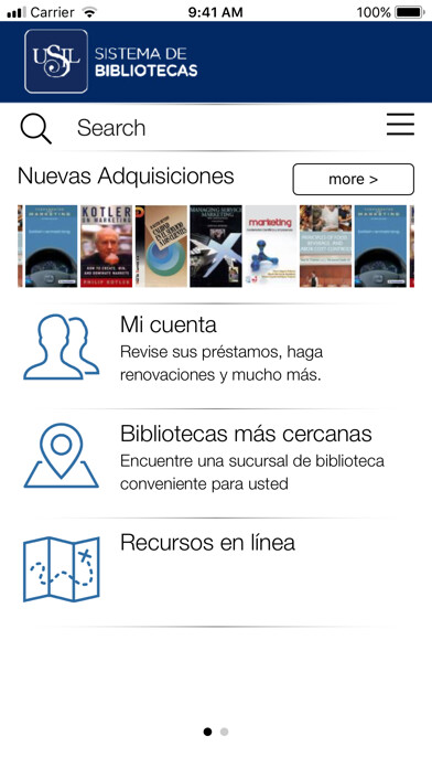 Emulate iPhone app Bibliotecas USIL using MyAndroid Emulate iPhone app Bibliotecas USIL using MyAndroid