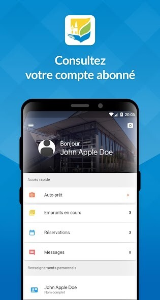 Run android online APK Bibliothèques de Châlons from MyAndroid or emulate Bibliothèques de Châlons using MyAndroid