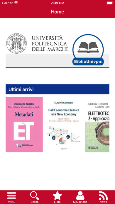 Emulate iPhone app BiblioUnivpm using MyAndroid Emulate iPhone app BiblioUnivpm using MyAndroid