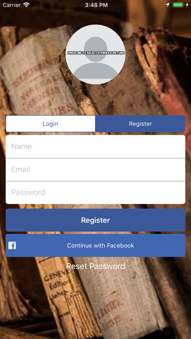 Emulate iPhone app BiblosBooks using MyAndroid Emulate iPhone app BiblosBooks using MyAndroid
