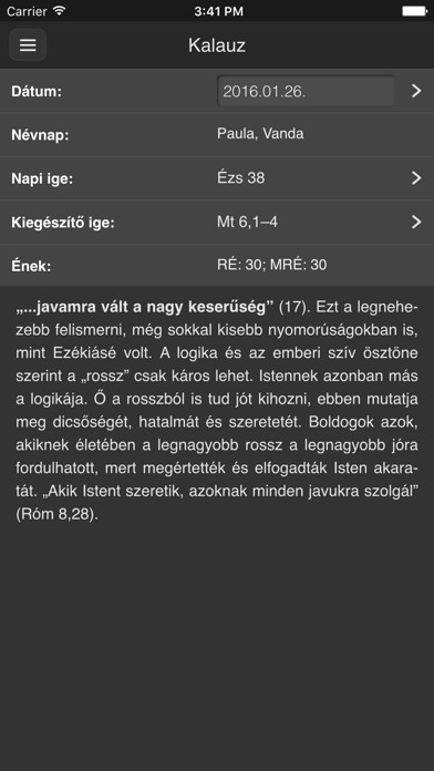 Emulate iPhone app BibOlKa using MyAndroid