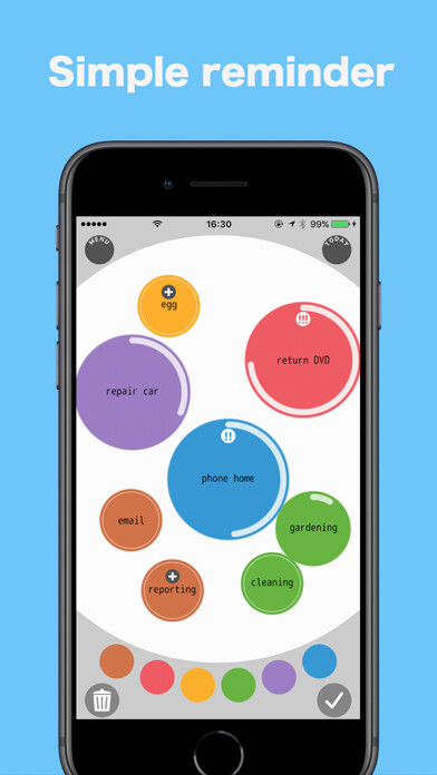 Emulate iPhone app bibol : simple reminder using MyAndroid Emulate iPhone app bibol : simple reminder using MyAndroid