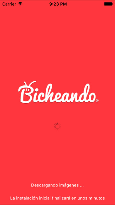 Emulate iPhone app Bicheando Granada using MyAndroid