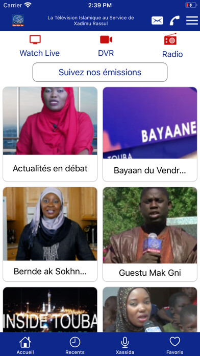 Emulate iPhone app Bichri TV International - HD using MyAndroid Emulate iPhone app Bichri TV International - HD using MyAndroid