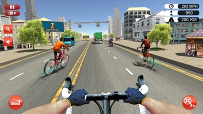 Emulate iPhone app Bicycle City Rider: Endless Highway Racer using MyAndroid Emulate iPhone app Bicycle City Rider: Endless Highway Racer using MyAndroid