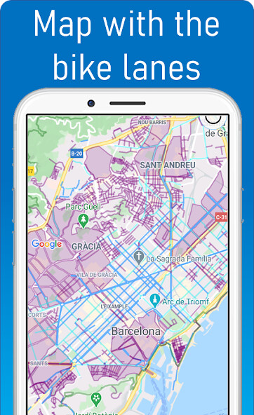 Run android online APK Bicycle lanes Barcelona from MyAndroid or emulate Bicycle lanes Barcelona using MyAndroid