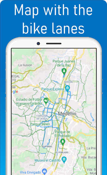 Run android online APK Bicycle Lanes Medellín from MyAndroid or emulate Bicycle Lanes Medellín using MyAndroid