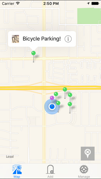 Emulate iPhone app Bicycle Parking using MyAndroid Emulate iPhone app Bicycle Parking using MyAndroid