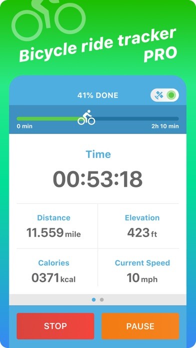 Emulate iPhone app Bicycle ride tracker PRO using MyAndroid Emulate iPhone app Bicycle ride tracker PRO using MyAndroid