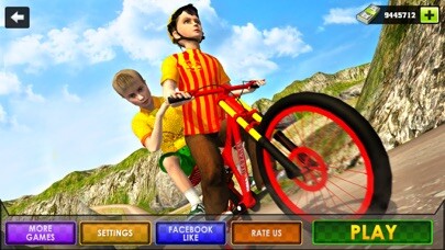 Emulate iPhone app Bicycle Taxi Simulator 2018 using MyAndroid