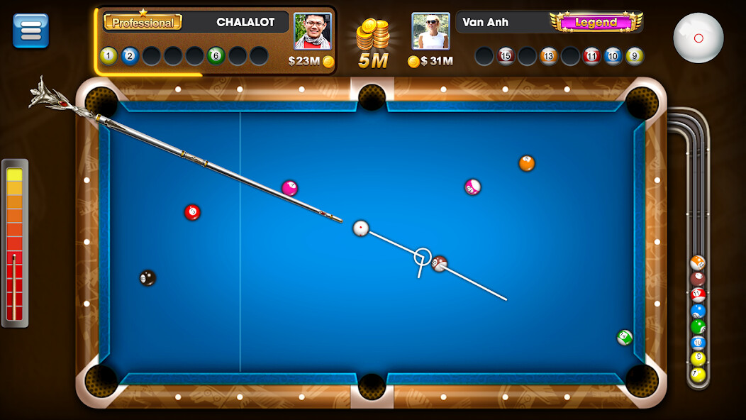 Run android online APK Bida ZingPlay – Bia 8 bi – Bi a 8 Ball Pool from MyAndroid or emulate Bida ZingPlay – Bia 8 bi – Bi a 8 Ball Pool using MyAndroid
