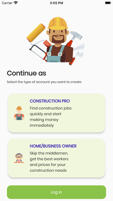 Emulate iPhone app Bidder Construction App using MyAndroid Emulate iPhone app Bidder Construction App using MyAndroid
