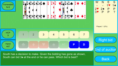 Emulate iPhone app Bidding Skills using MyAndroid