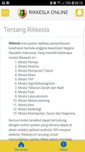 Run android online APK Biddokkes Polda Kalteng from MyAndroid or emulate Biddokkes Polda Kalteng using MyAndroid