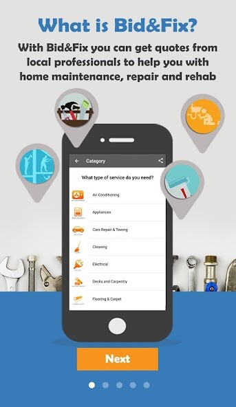 Run android online APK BidFix for Homeowners from MyAndroid or emulate BidFix for Homeowners using MyAndroid