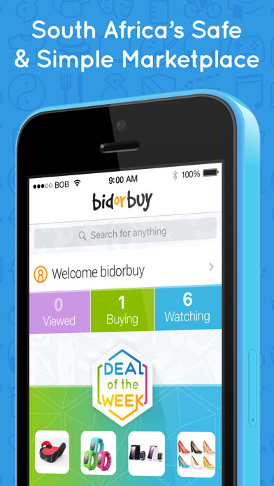 Emulate iPhone app bidorbuy using MyAndroid
