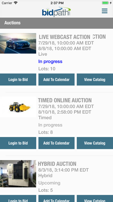 Emulate iPhone app BidPath using MyAndroid Emulate iPhone app BidPath using MyAndroid