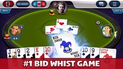 Emulate iPhone app Bid Whist Plus using MyAndroid