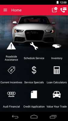 Emulate Android APK Biener Audi
