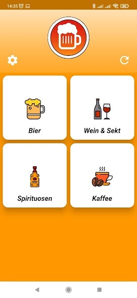 Run android online APK BierNot! from MyAndroid or emulate BierNot! using MyAndroid