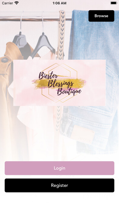 Emulate iPhone app Biester Blessings Boutique using MyAndroid Emulate iPhone app Biester Blessings Boutique using MyAndroid