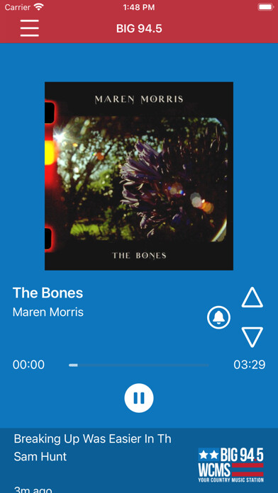Emulate iPhone app BIG 94.5 WCMS using MyAndroid Emulate iPhone app BIG 94.5 WCMS using MyAndroid