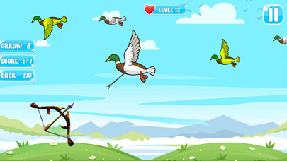 Emulate iPhone app Big Archery Duck Hunting Game using MyAndroid