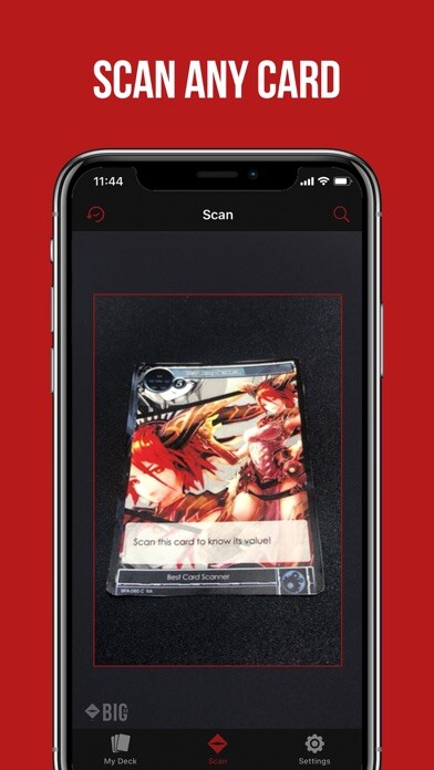 Emulate iPhone app BigAR - FoW Card Scanner using MyAndroid Emulate iPhone app BigAR - FoW Card Scanner using MyAndroid