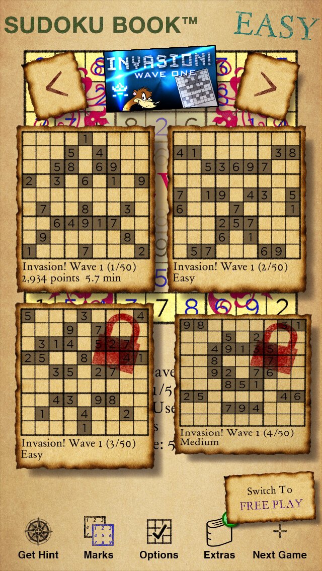 Emulate iPhone app Big Bad Sudoku Book using MyAndroid Emulate iPhone app Big Bad Sudoku Book using MyAndroid