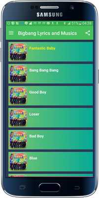 Emulate Android APK Big Bang Lyrics and Musics Emulate Android APK Big Bang Lyrics and Musics