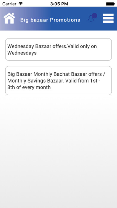 Emulate iPhone app Big Bazaar Profit Club using MyAndroid Emulate iPhone app Big Bazaar Profit Club using MyAndroid