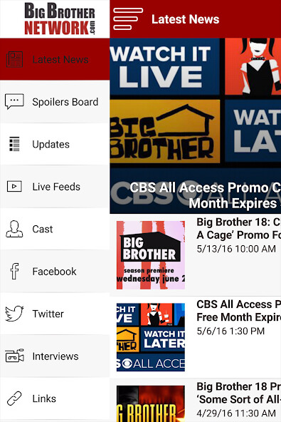 Emulate iPhone app Big Brother Network using MyAndroid Emulate iPhone app Big Brother Network using MyAndroid